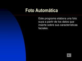 Foto Automática