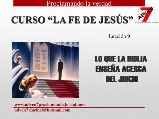CURSO “LA FE DE JESÚS”