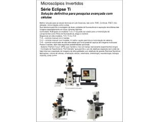 Microscópios Invertidos