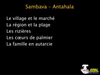 Sambava – Antahala