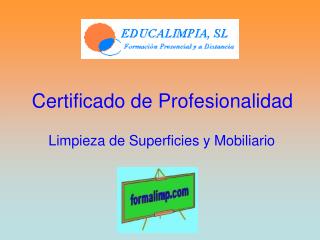 Certificado de Profesionalidad