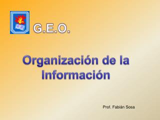 Organización de la Información