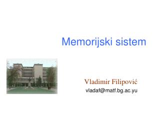 Memorijski sistem