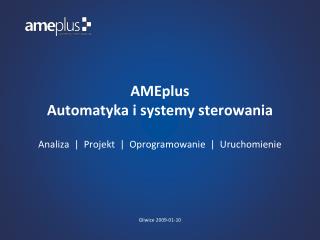 AMEplus Automatyka i systemy sterowania