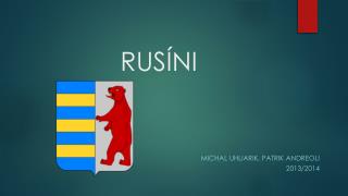 RUSÍNI