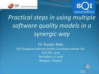 Practical steps in using multiple software quality models in a synergic way