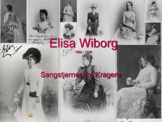 Elisa Wiborg 1862 - 1938