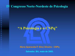 IV Congresso Norte-Nordeste de Psicologia
