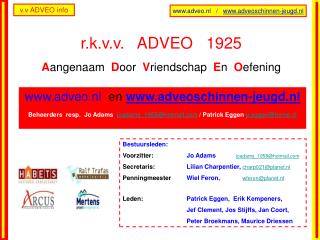 v.v ADVEO info