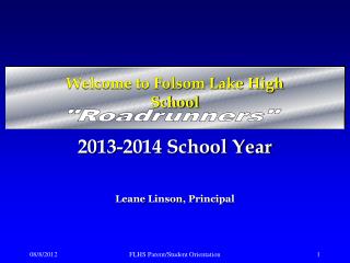 Welcome to Folsom Lake High School