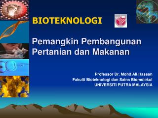 BIOTEKNOLOGI