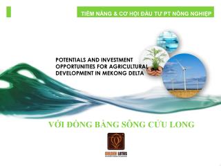 VỚI ĐỒNG BẰNG SÔNG CỬU LONG