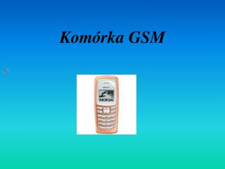 Komórka GSM