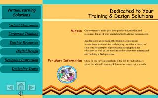 Dedicated to Your Training &amp; Design Solutions