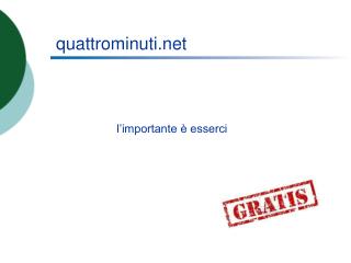 quattrominuti