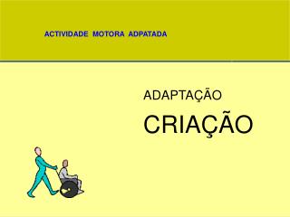 ACTIVIDADE MOTORA ADPATADA