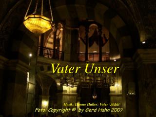 Musik : Hanne Haller: Vater Unser