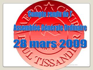 28 mars 2009