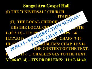 Sungai Ara Gospel Hall