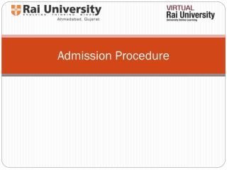 Admission Procedure