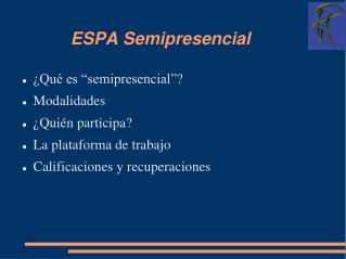 ESPA Semipresencial