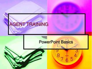 AGENT TRAINING