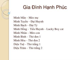 Gia Đình Hạnh Phúc