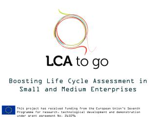 B oosting Life Cycle Assessment in Small and Medium Enterprises