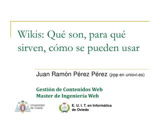 Wikis: Qué son, para qué sirven, cómo se pueden usar