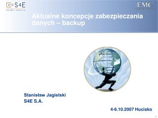 Aktualne koncepcje zabezpieczania danych – backup