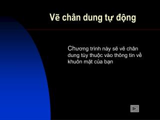 V ẽ chân dung tự động