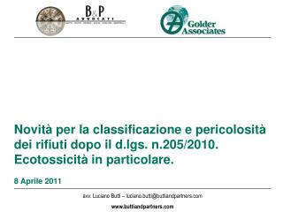 SOMMARIO: La nuova definizione di “rifiuto pericoloso”…