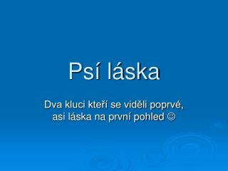 Psí láska