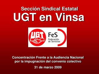 Concentración Frente a la Audiencia Nacional por la impugnación del convenio colectivo