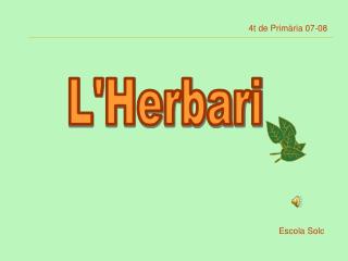 L'Herbari