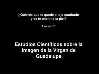 ¿Quieres que te quede el ojo cuadrado y se te enchine la piel? Lee esto!!