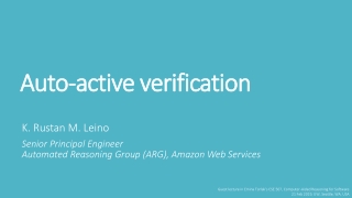 Auto-active verification