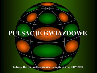 PULSACJE GWIAZDOWE