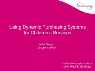 Using Dynamic Purchasing Systems for Children’s Services