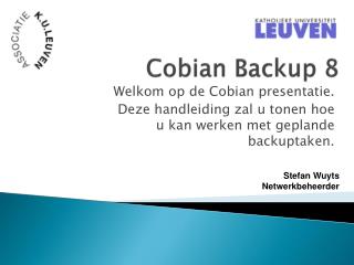 Cobian Backup 8