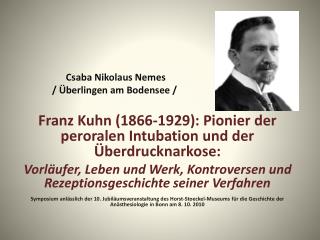 Csaba Nikolaus Nemes / Überlingen am Bodensee /