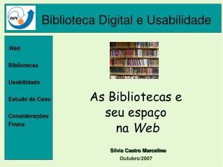 Biblioteca Digital e Usabilidade