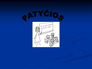 PATYČIOS