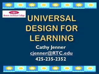 Universal Design for Learning