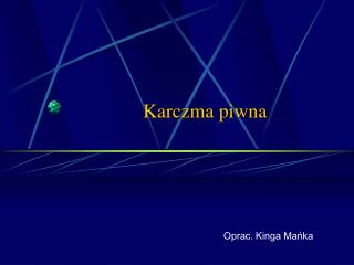 Karczma piwna