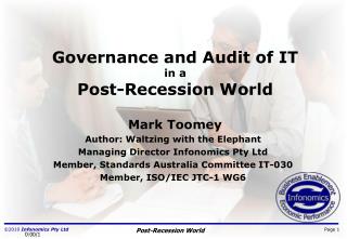 Governance and Audit of IT in a Post-Recession World