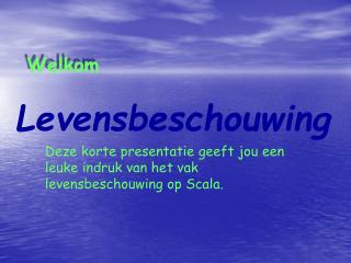 Levensbeschouwing