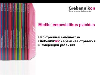 Mediis tempestatibus placidus Электронная библиотека Grebennik on : сервисная стратегия