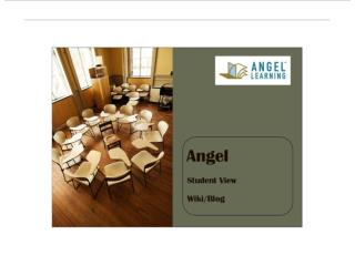 Angel Student View Wiki / Blog