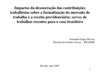 O que se deseja responder: